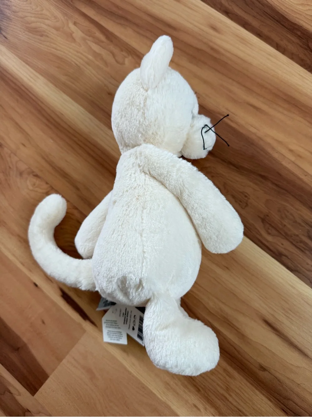 Jellycat Bashful Kitten Cream NWT